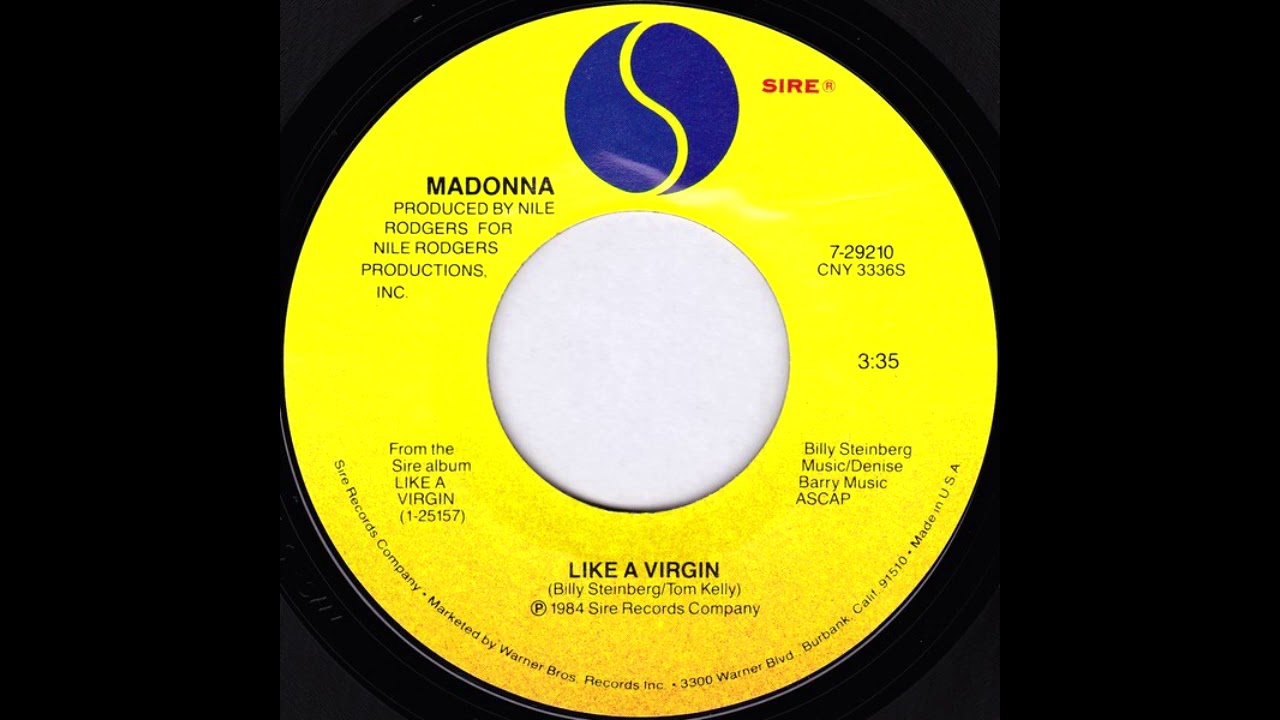 Madonna - Like A Virgin (1984)(karlmixclub remix extended)