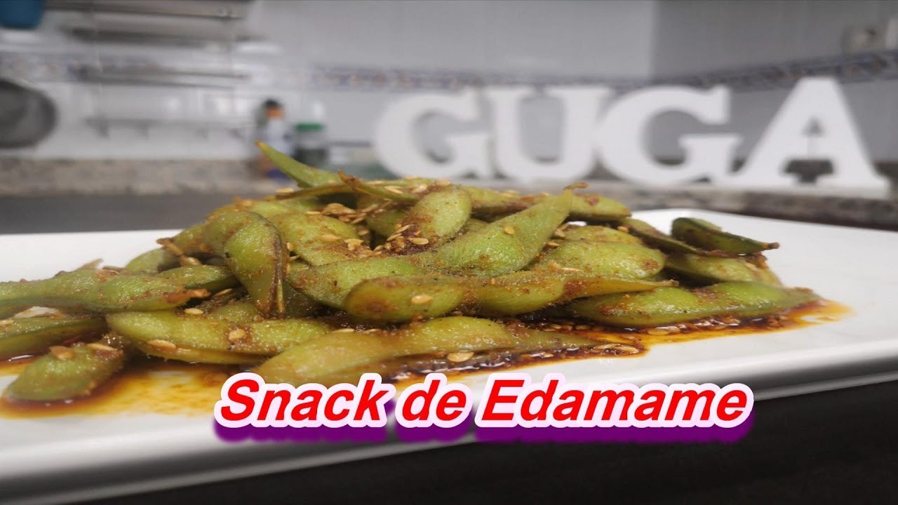 SNACK de EDAMAME Crujiente para Dipear