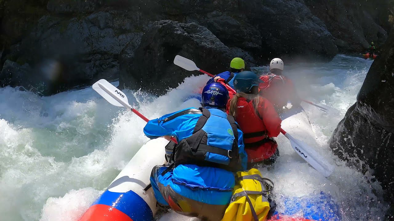Giant Gap Rafting, North Fork American River, April 2021 HD
