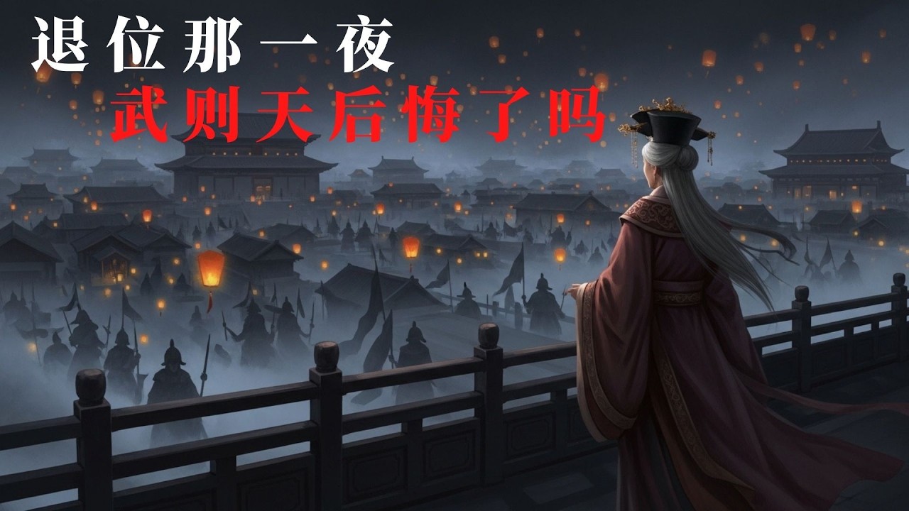武則天晚年的孤獨：女皇退位那一夜，她是否後悔過？ | 睡前歷史故事 | 歷史故事
