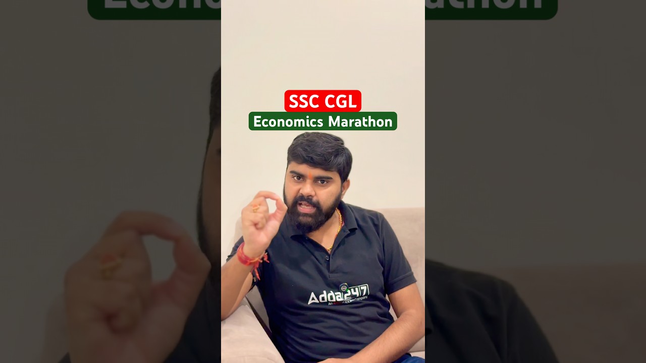 SSC EXAM Economics Marathon #ssccgl #ssccgl2026 #chsl2026 #shorts