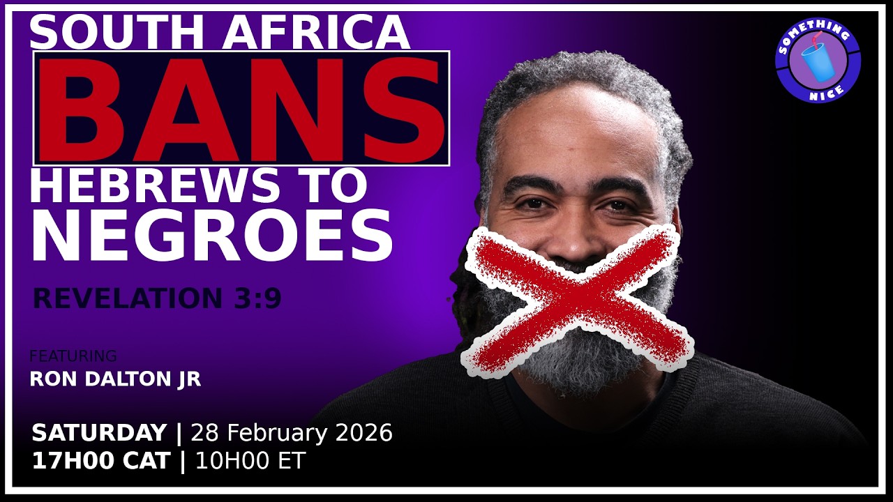 Hebrews To Negroes BANNED! | Ron Dalton Jr Speaks