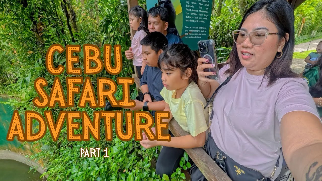 Cebu Safari Adventure | Birds, Tigers & Animal Encounters 🦜🐯 (Part 1)