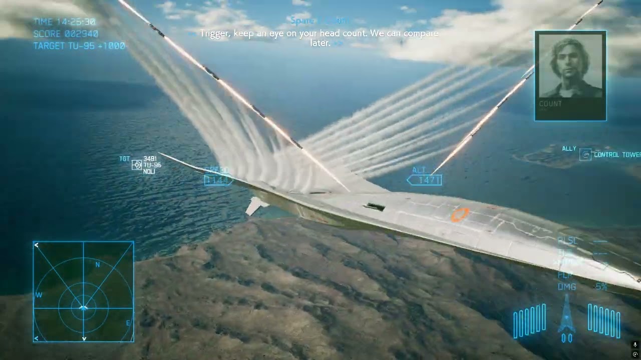 ACE COMBAT 7  SKIES UNKNOWN mission 5 arkbird