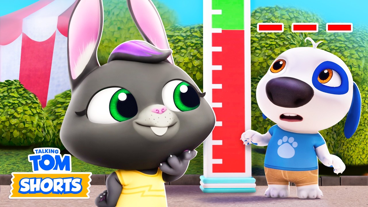 Too Short for the Ride 🎢🫨 Talking Tom Shorts (S3 Episode 45)