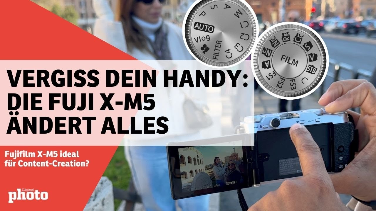 Von Smartphone zur Systemkamera: Warum die Fujifilm X-M5 &uuml;berzeugt  🤯 🤩
