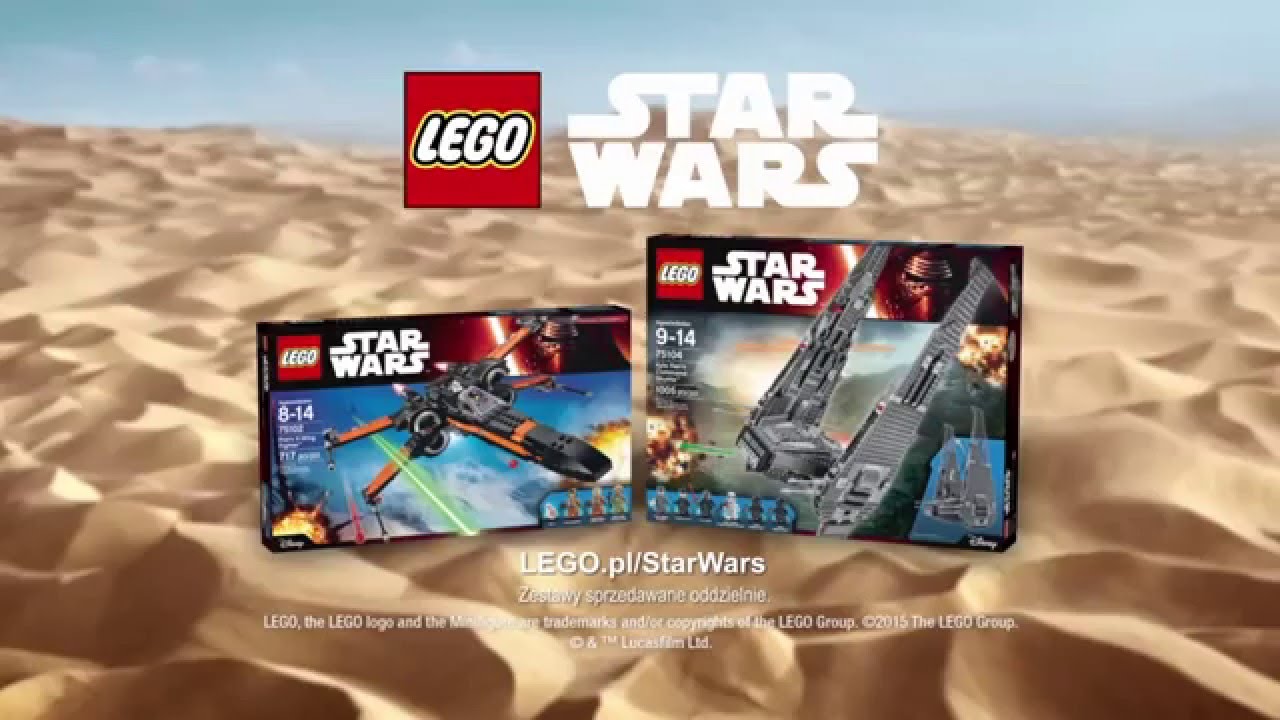 LEGO star wars PRZEBUDZENIE MOCY zestawy 75102 75104