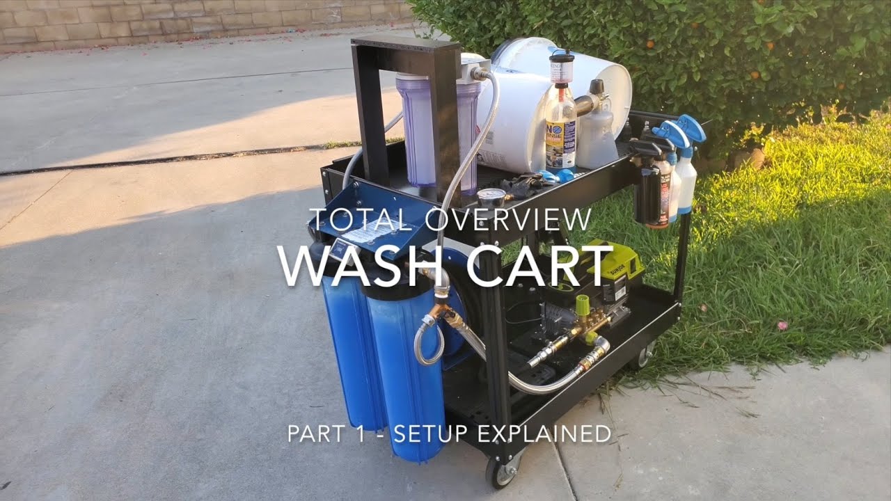 Auto Detailing - Wash Cart (Part 1) Setup Explained