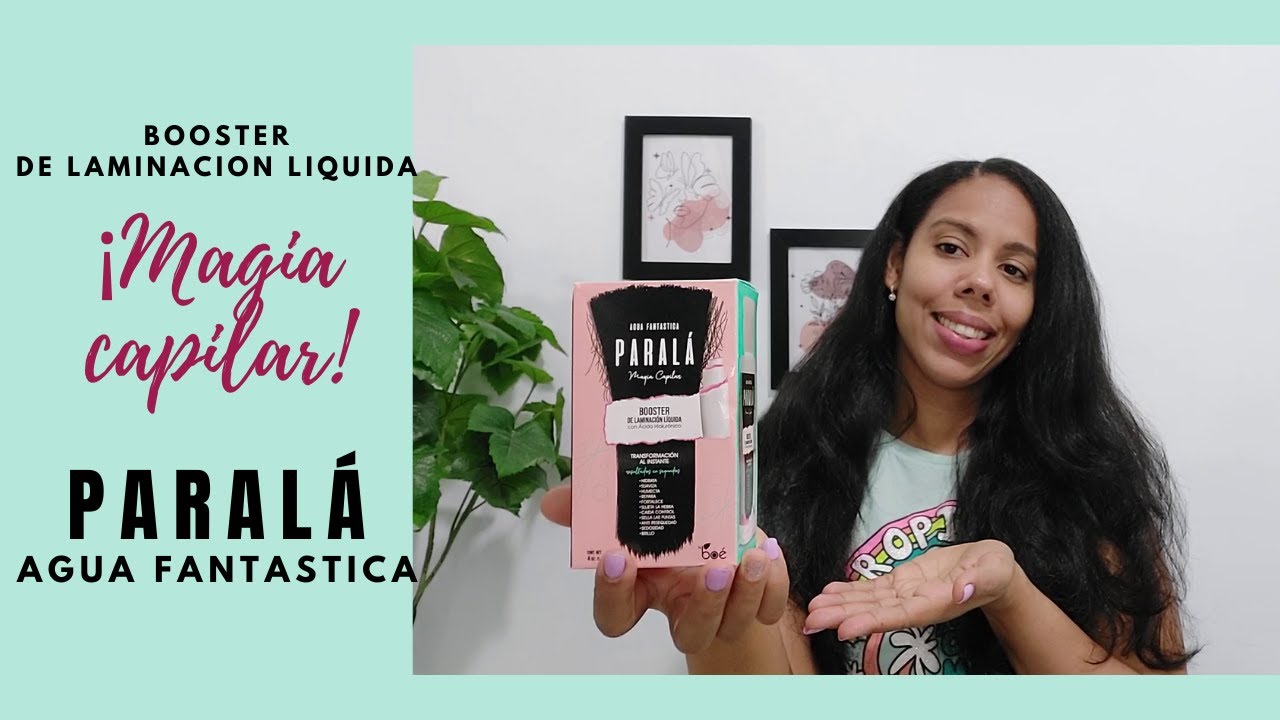 PARALA AGUA FANTASTICA Booster de Laminación liquida con ACIDO HIALURONICO / Hair Magic lamellar