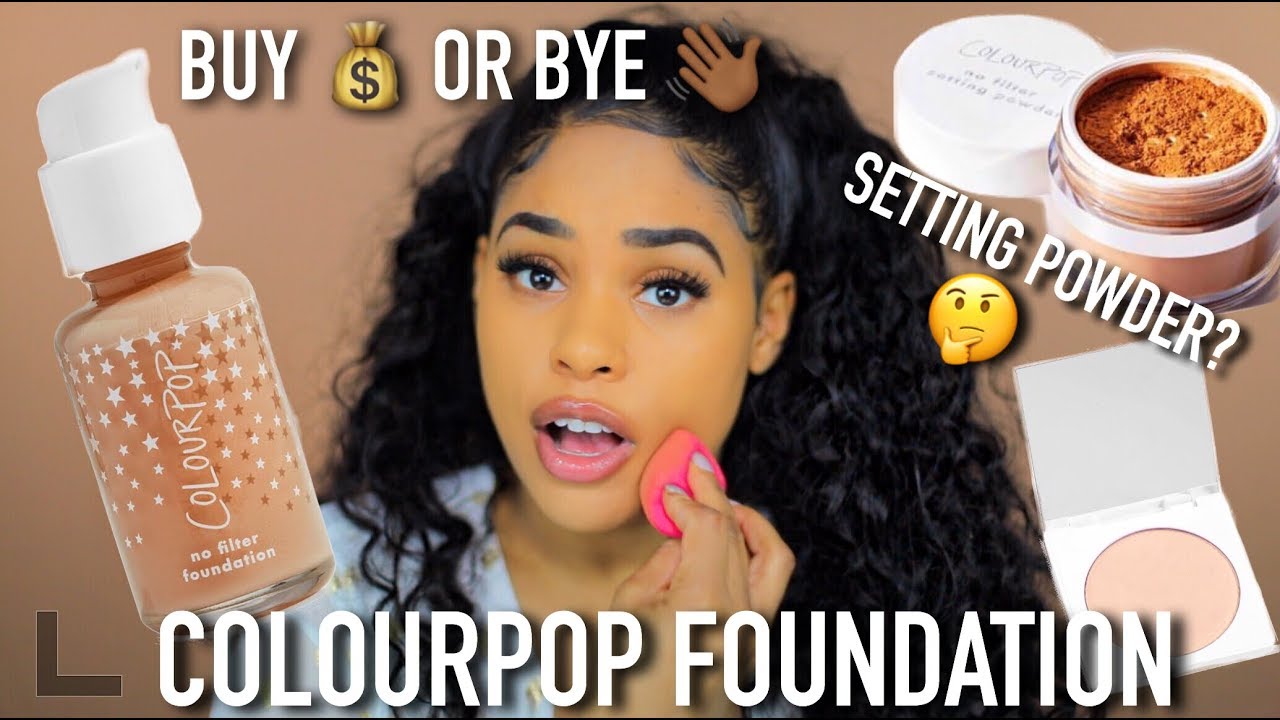 TESTING NEW COLOURPOP NO FILTER MATTE FOUNDATION | HOT OR NOT?