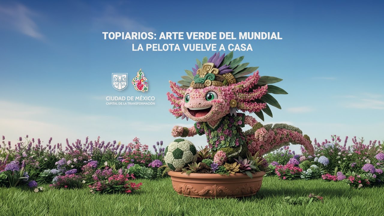 Topiarios: Arte Verde en el Mundial - La pelota vuelve a casa