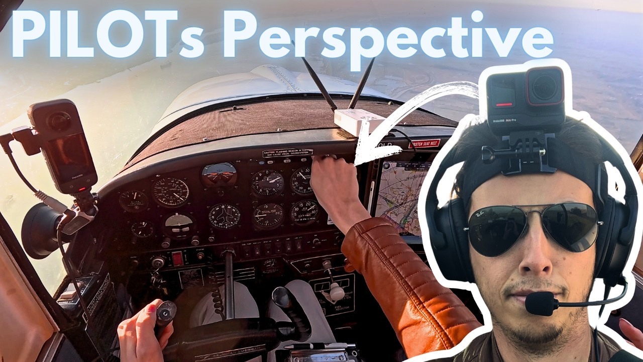 POV Flight over Hamburg | PILOT VLOG