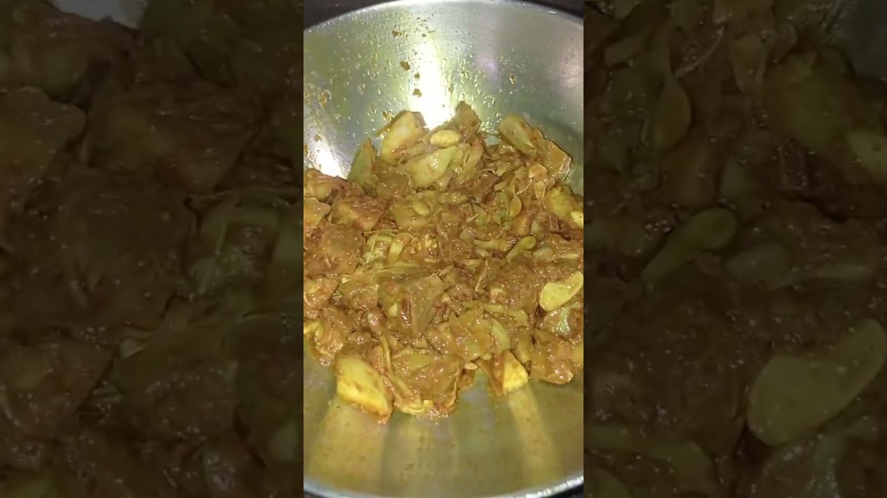 Paneer with jack fruit curry(Katal) #shorts #jackfruitcurry #dinner #myownrecipe #homemade