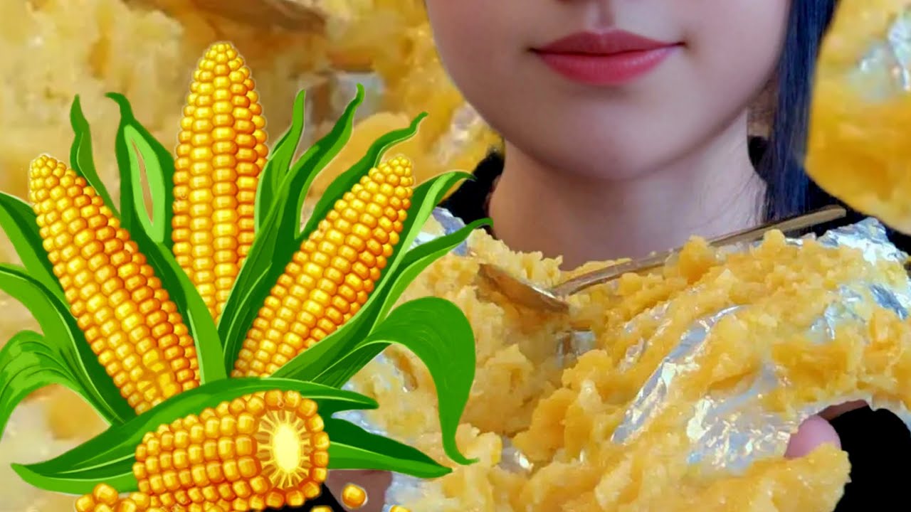 👄LET'S EAT: Steamed Corn Cake