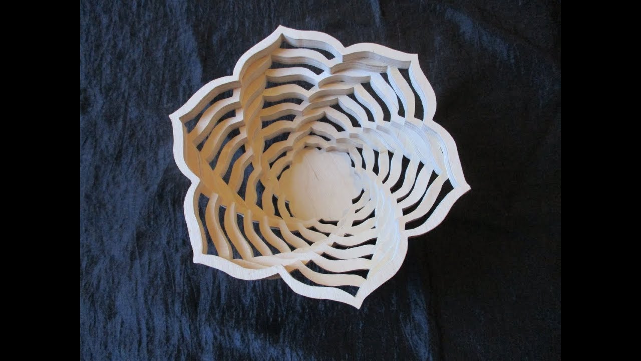 Bowl on a scroll saw.