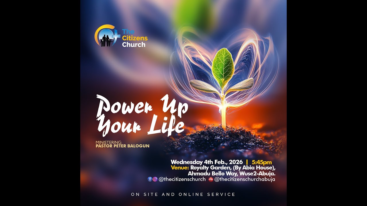 Power Up Your Life – Pastor Sesan Afelumo