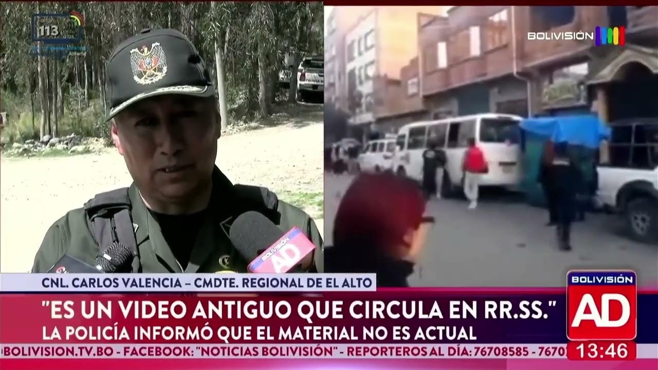 Video antiguo circula en redes sociales y genera confusión