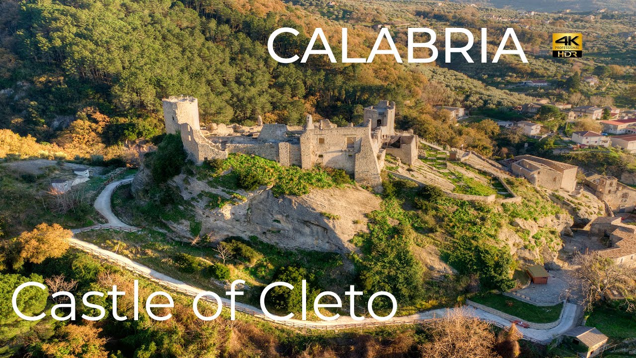 Castle of Cleto, Calabria | DJI Mavic 2 zoom footage 4K UHD |