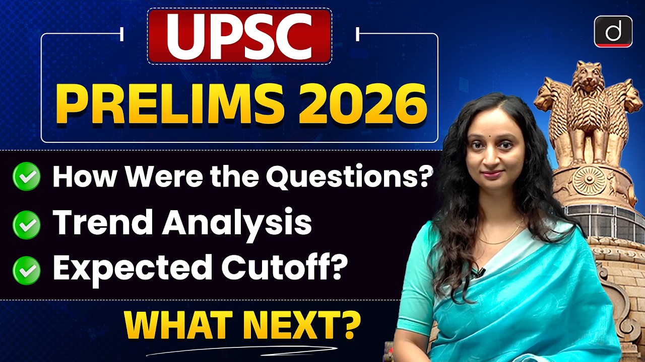 UPSC Prelims 2026 Analysis | Difficulty Level, Trends & Expected Cutoff | Drishti IAS English
