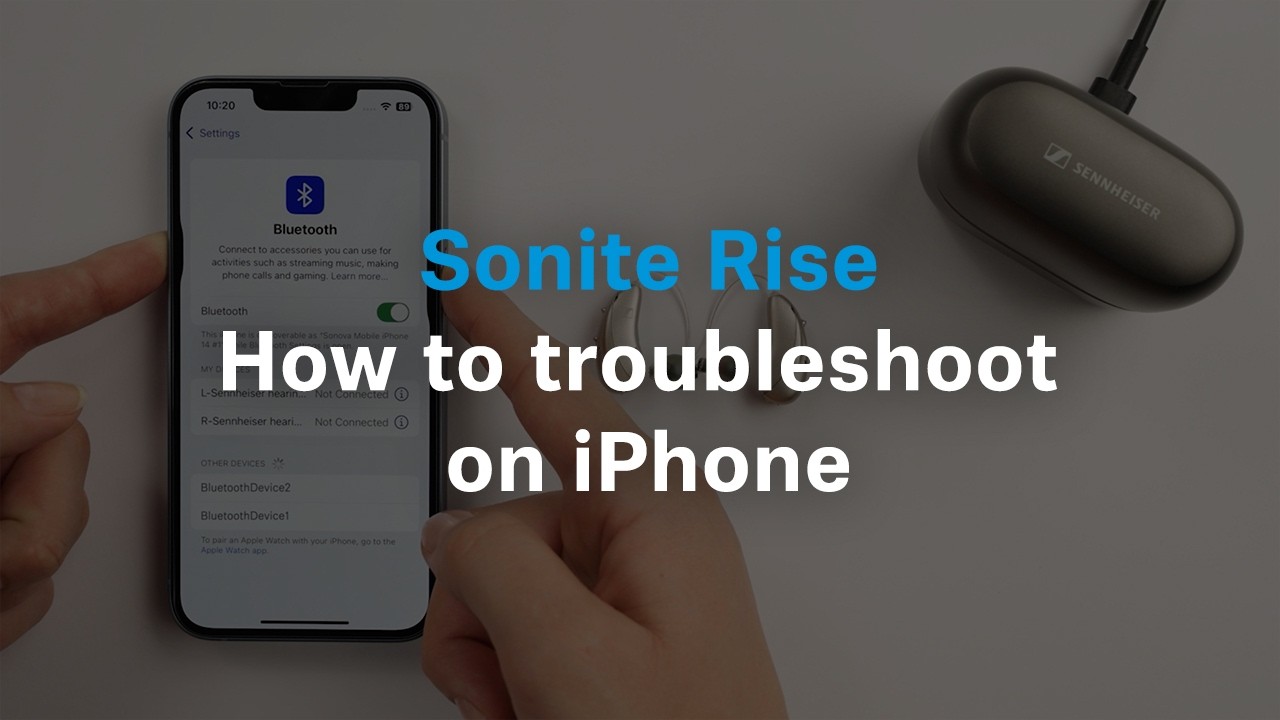 How to troubleshoot Sonite Rise on iPhone | Sennheiser