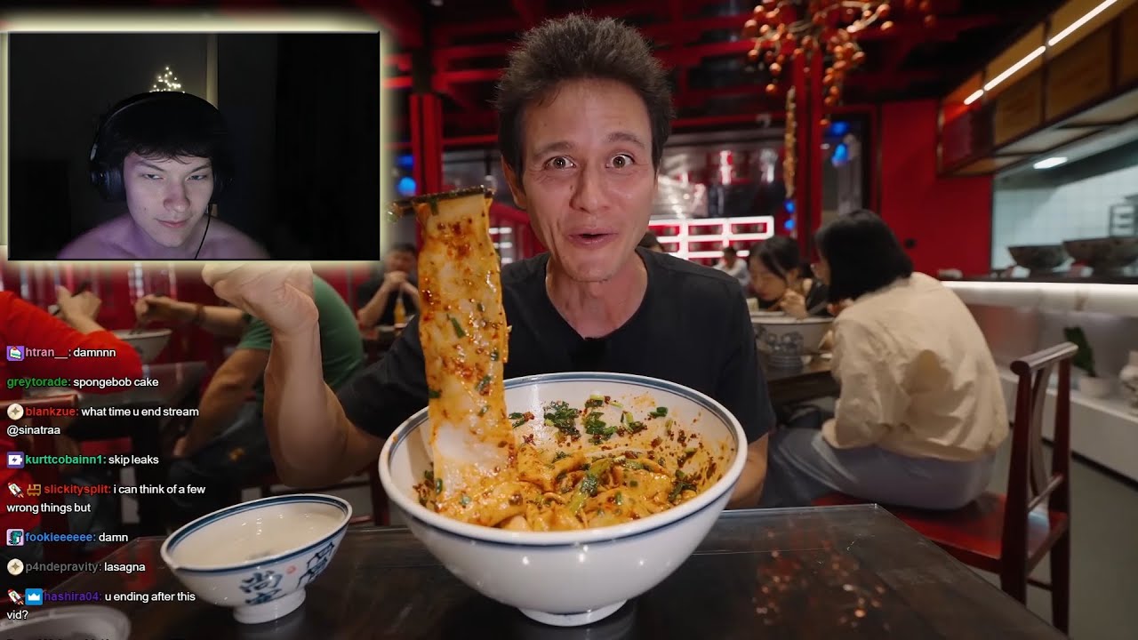 Sinatraa Reacts to Mark Wiens 