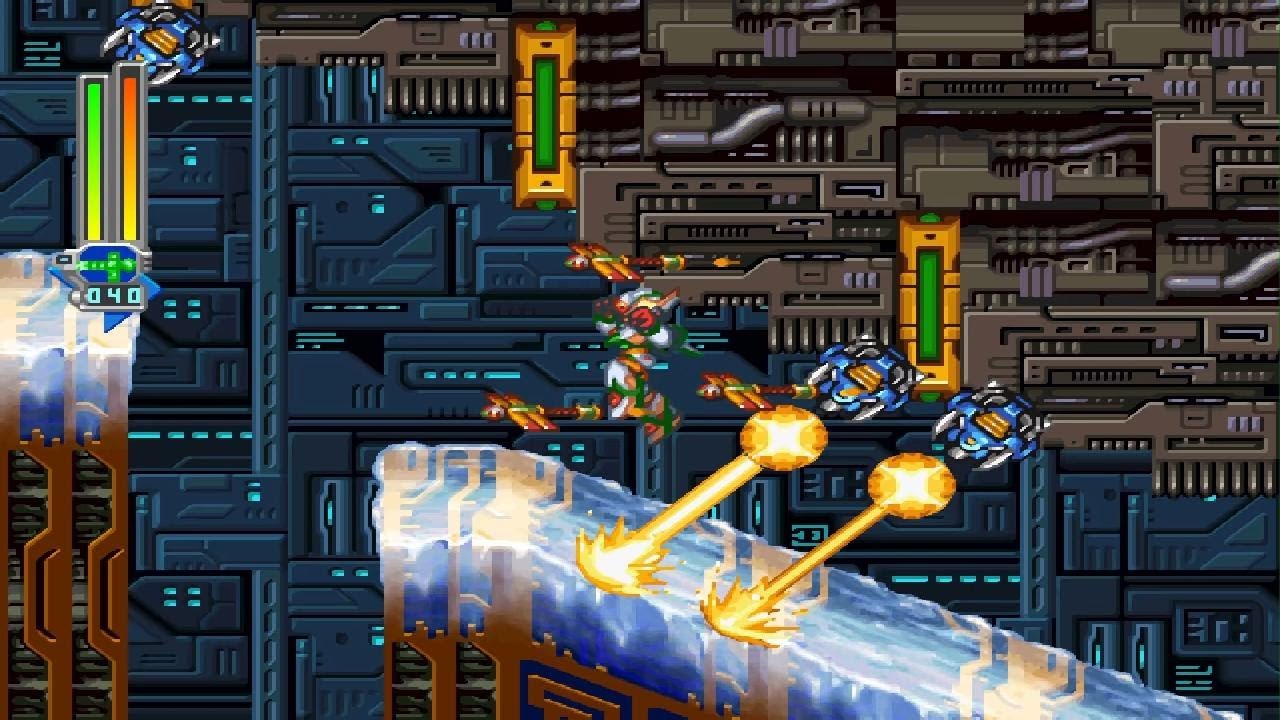 Mega Man X6 Gate Lab Stage 1