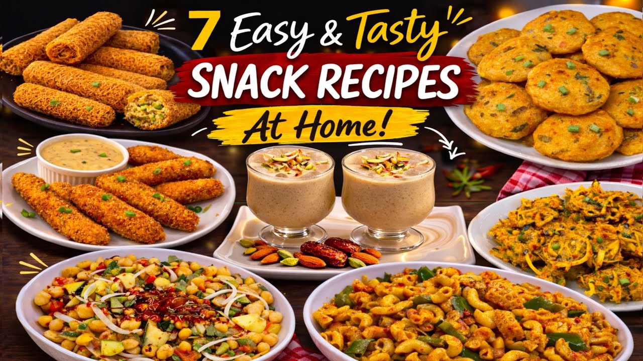 7 Iftar Special Recipes | Must Try Ramzan Snacks