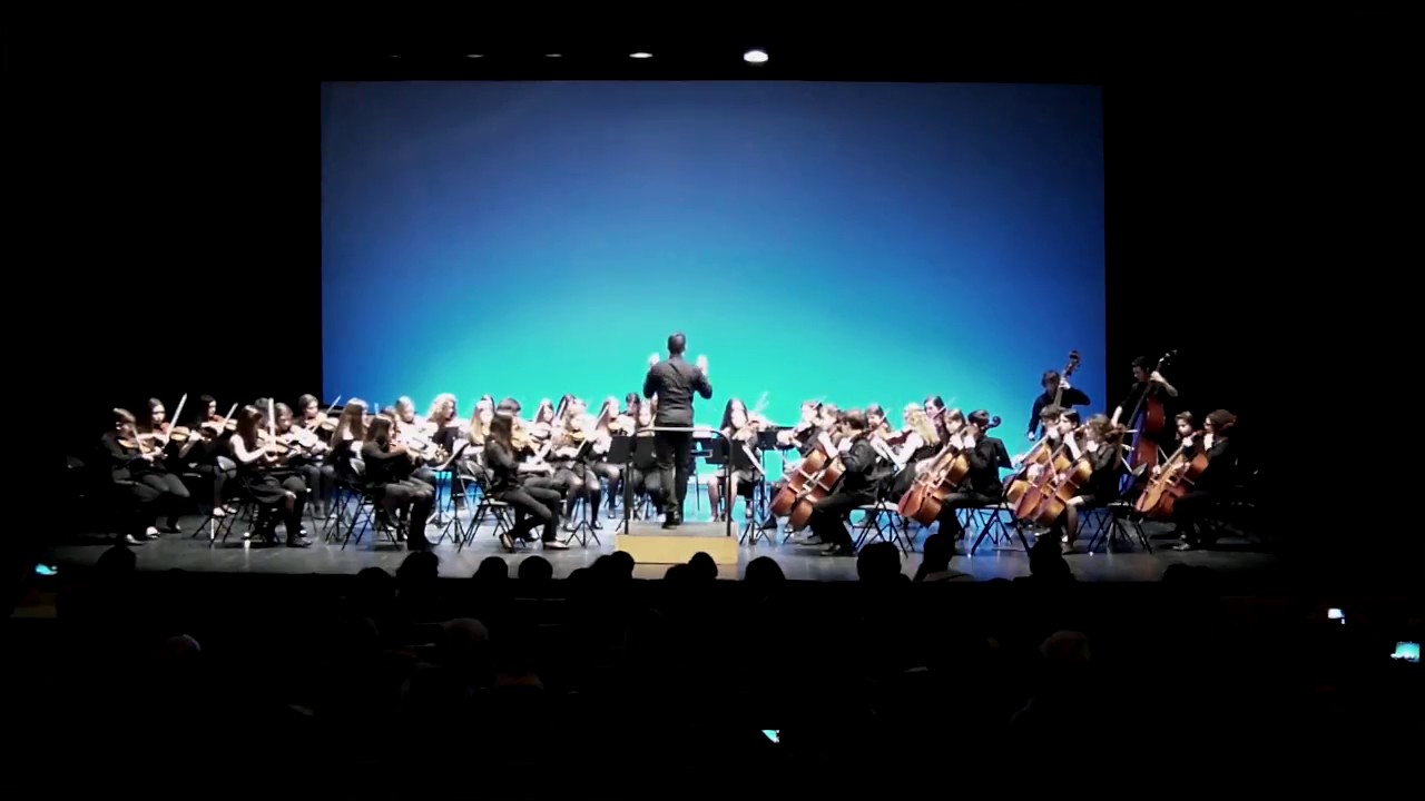 Orquesta de Niños de la Sinfónica de Galicia. The Entertainer