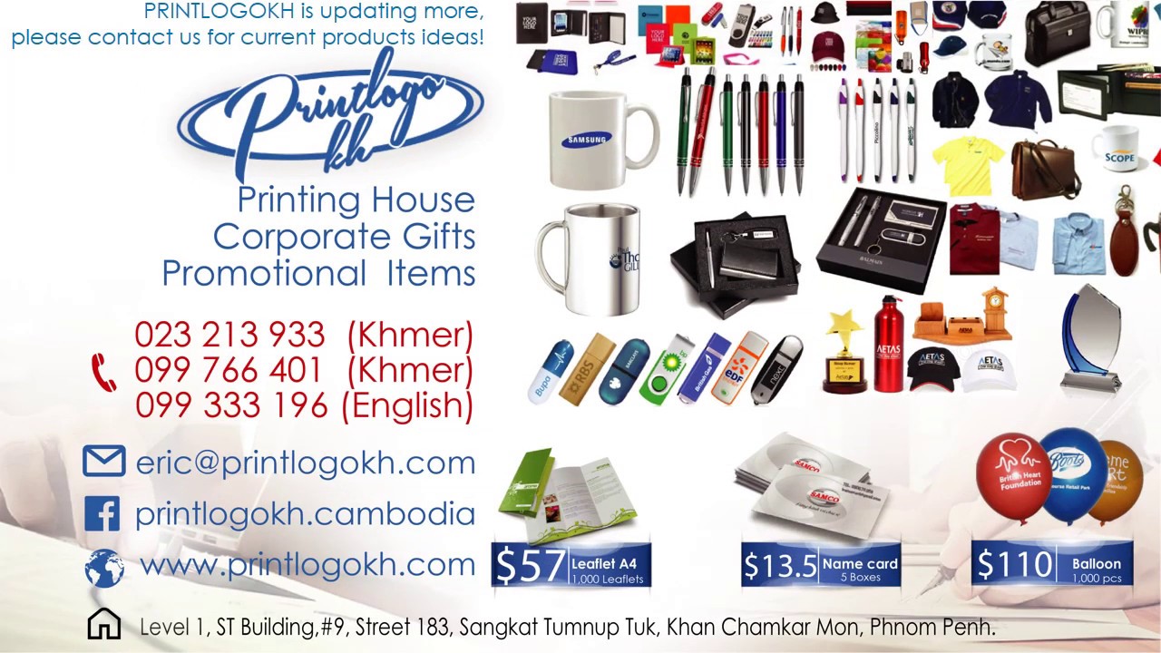 Catalog Printing Services Phnom Penh