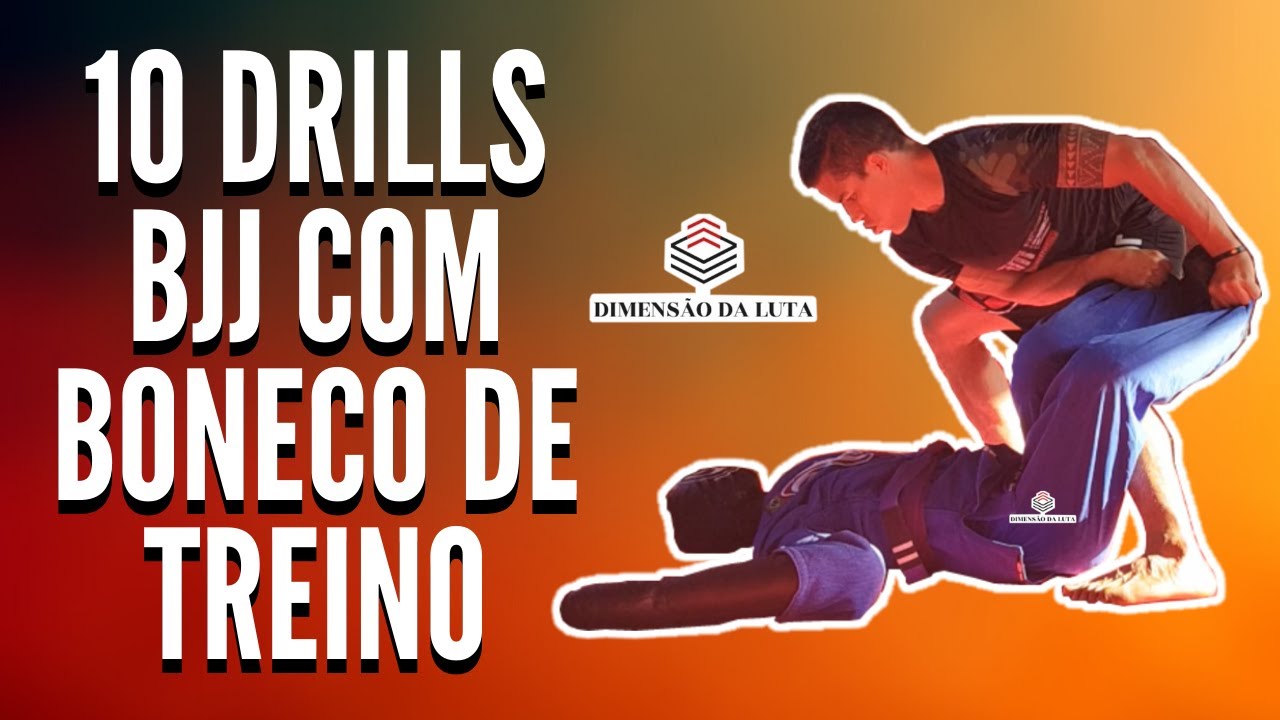 10 DRILLS COM BONECO CONSTANTINO PRA VOCÊ FAZER EM CASA (OU NA ACADEMIA): NÃO FIQUE SEM TREINAR!