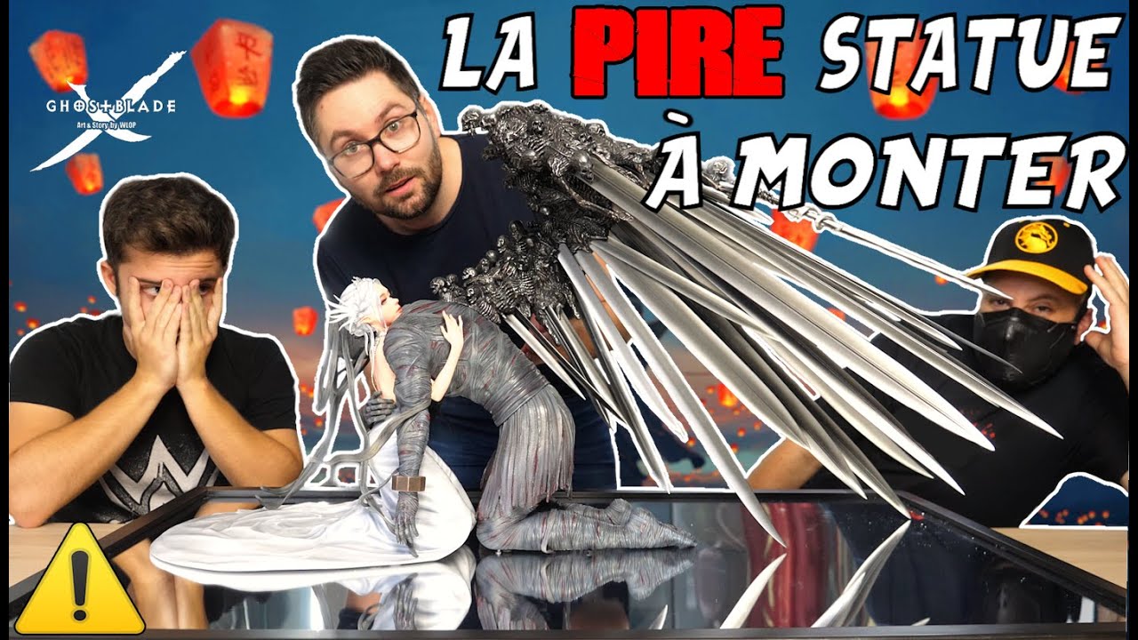 PLUS JAMAIS je monte cette STATUE ! GHOSTBLADE Salvation par Ein studio