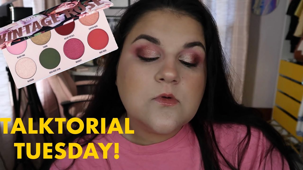 Talktorial Tuesday! Give Me Glow Vintage Rose Palette!