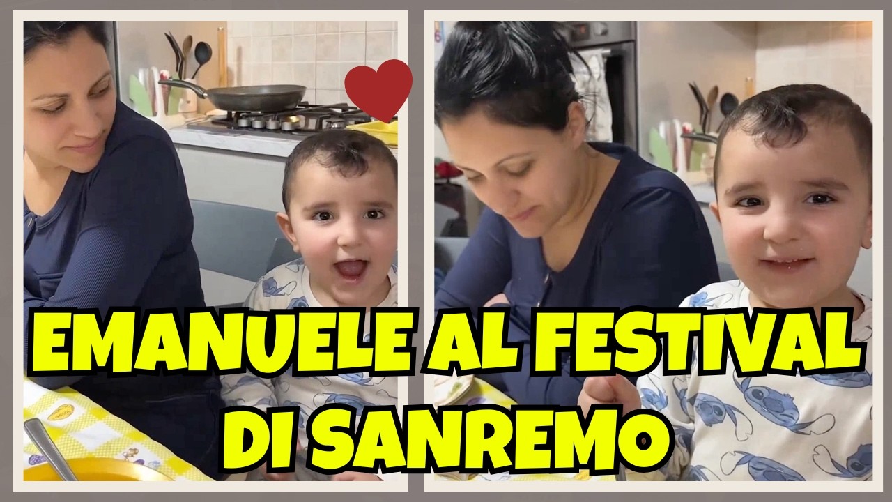 Emanuele 🎤 il debutto a Sanremo che nessuno si aspettava