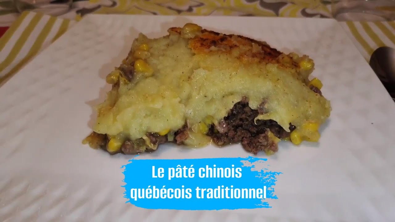 Le pâté chinois québécois 🇨🇦⚜️ traditionnel 🥩🌽🥔