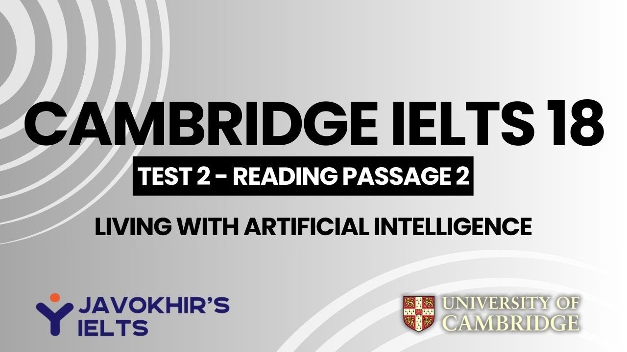 Living with artificial intelligence | Cambridge IELTS 18, Test 2 Reading Passage 2