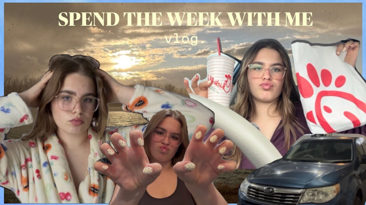 hang with me for the week! ♡ haircut, nails, shopping & cleaning my car