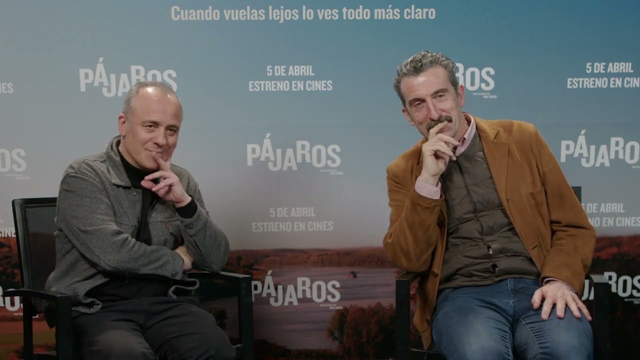 Pajaros | Entrevistamos a Luis Zahera y Javier Gutiérrez