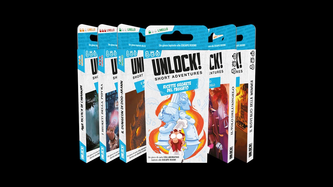 LIVE GAME: UNLOCK (SHORT ADVENTURES) - RICETTE SEGRETE DAL PASSATO