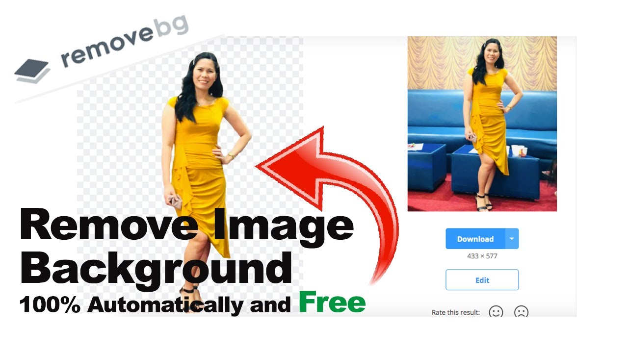 HOW TO REMOVE IMAGE BACKGROUND IN 1 CLICK? MUST SEE VIDEO! #MarymixVlog