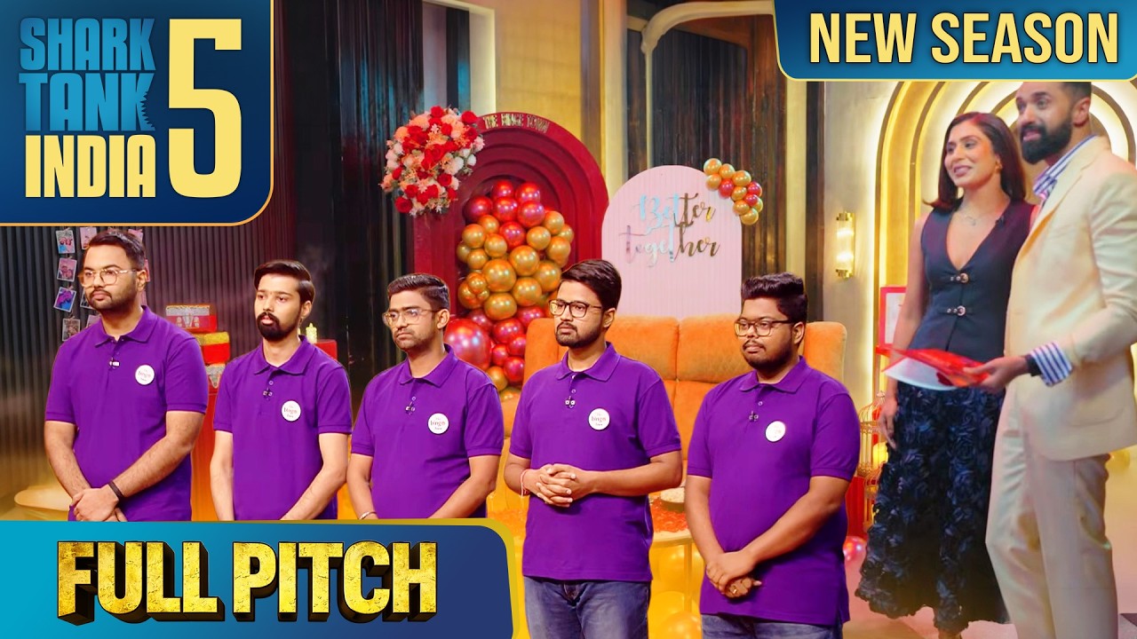 Ghazal Alagh ने दिया अपने पति को Sweet Surprise! | Shark Tank India S5 | Full Pitch