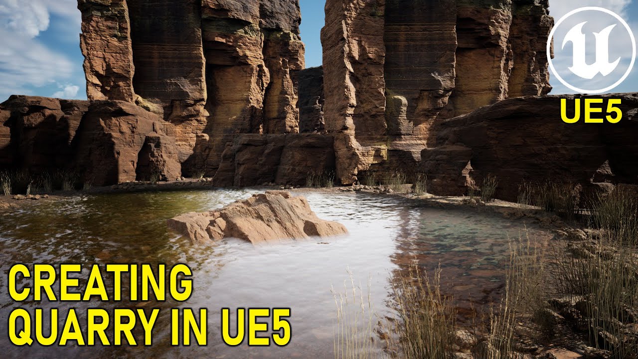 Unreal Engine 5 Simple Environment Quarry #100