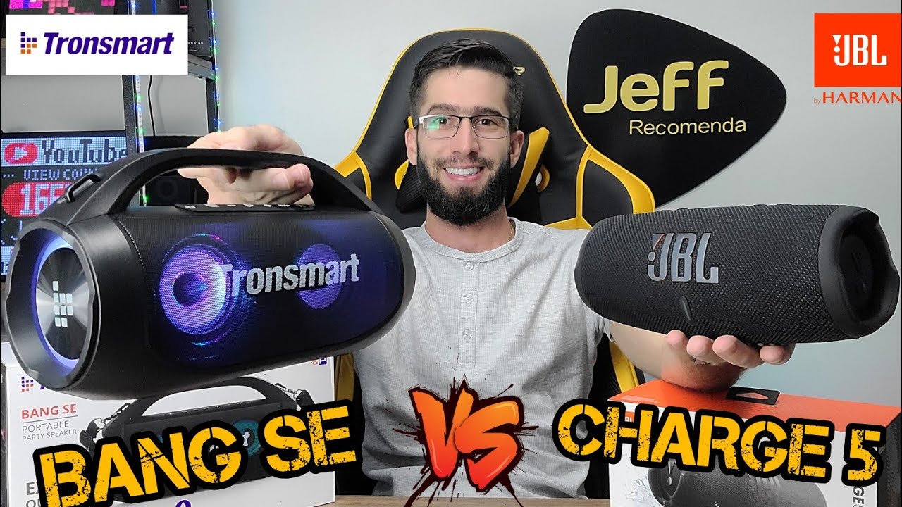 JBL CHARGE 5 Vs TRONSMART BANG SE : Quem levou a melhor Neste Duelo? (Comparativo)