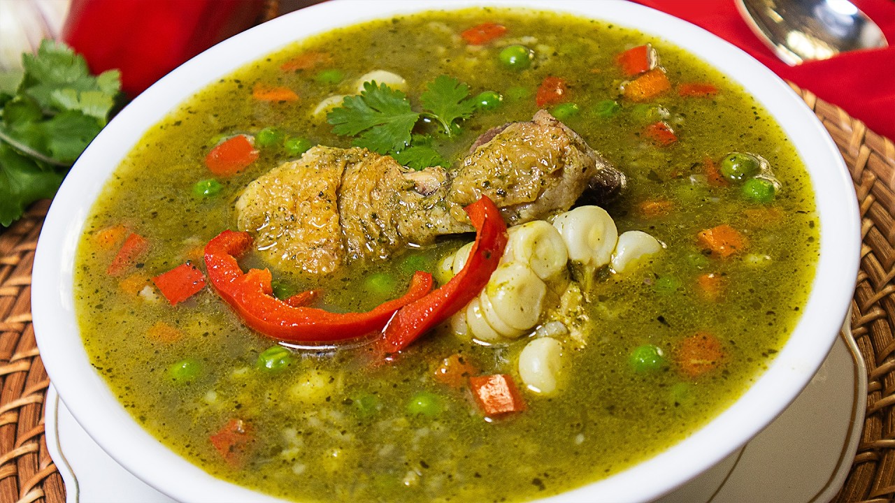 Aguadito de Pollo para Reconfortar el Corazón ❤️ RECETA PERUANA | Sazón y Corazón