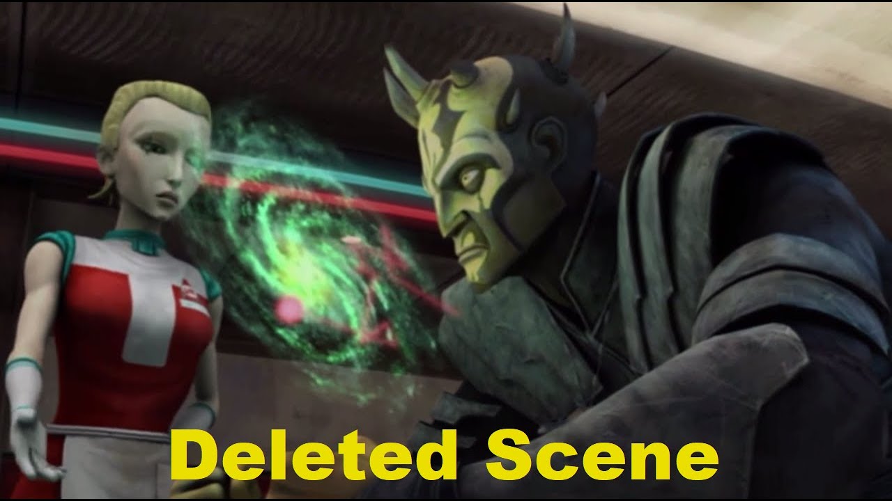 Savage Opress Chokes a Waitress (Clone Wars Extended Scene)