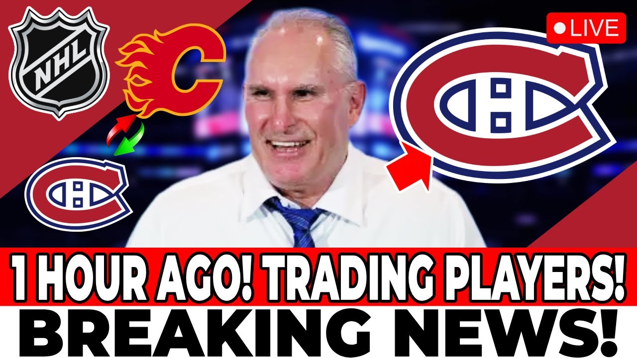 The Canadiens are negotiating for a player to rebuild their squad! Who left? MONTREAL CANADIENS NEWS