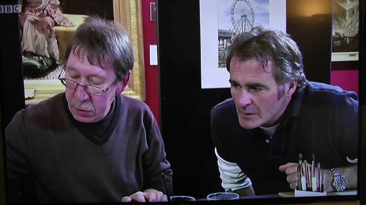 FLOG IT's Paul Martin meets master artist Geoff Butterworth for a watercolour painting lesson.