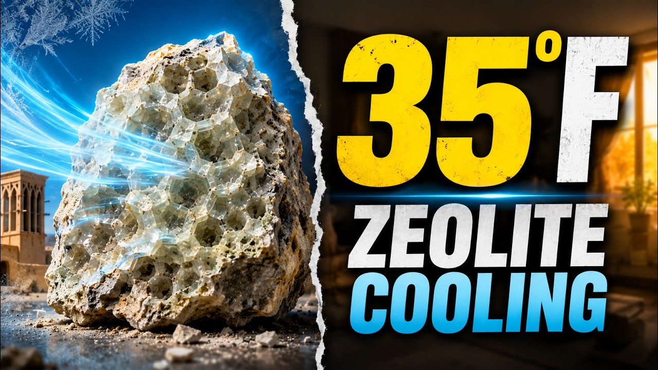 Why Did We Stop Using Zeolite to Cool Our Homes?