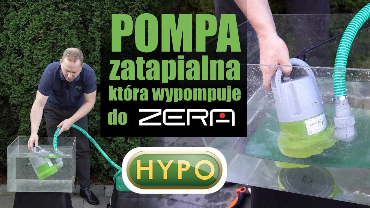 Lekka Pompa zatapialna z sondą zabezpieczającą