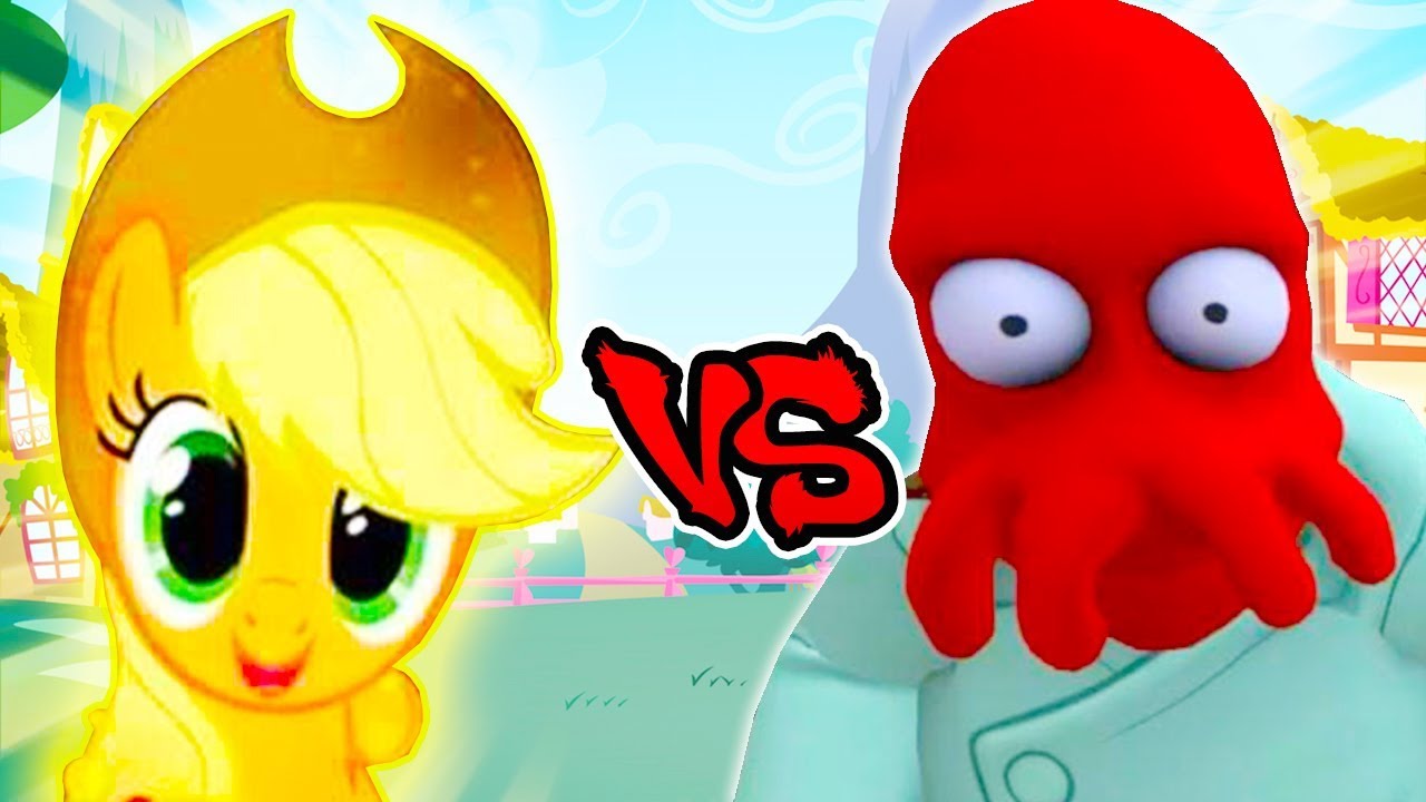 Applejack Vs Zoidberg Zombies - Epic Battle - Left 4 dead 2 Gameplay (L4D2 My Little Pony Mod)