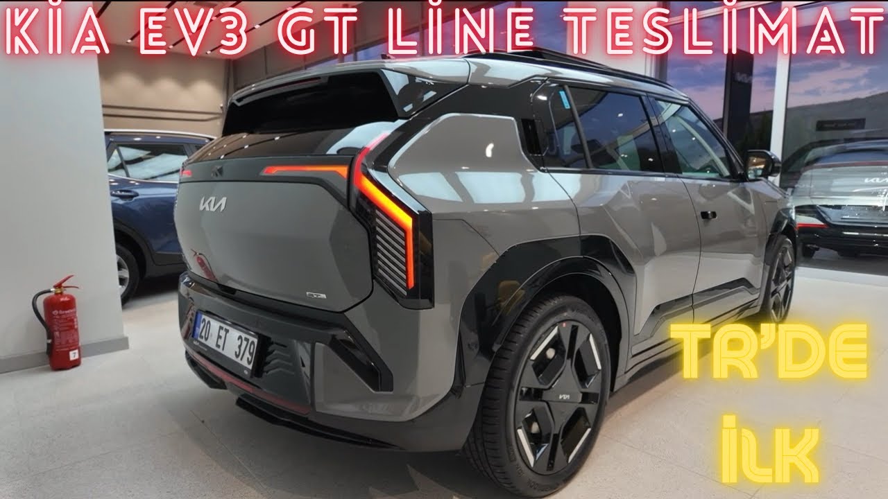 #KİA #EV3 GTLİNE | DETAYLI ANLATIM | İLK SÜRÜŞ 🚗 | DC ŞARJ⚡️